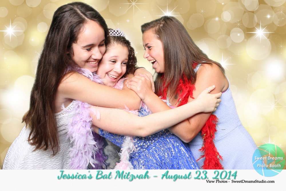 bat mitzvah party photo booth