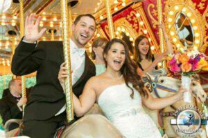 susan dan wedding photography portrait nj bridal party carnival