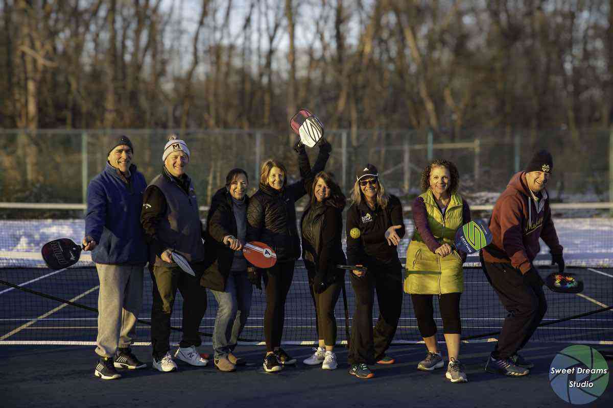 madison event photography nj pickleball team sport photo