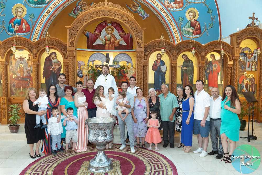 dora baptism kimisis greek orthodox church holmdel nj