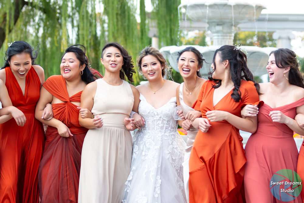 top wedding photography bride bridal party new jersey new york
