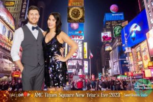 Photo Booth for AMC 42nd Street Times Square New Years Eve Party 2023