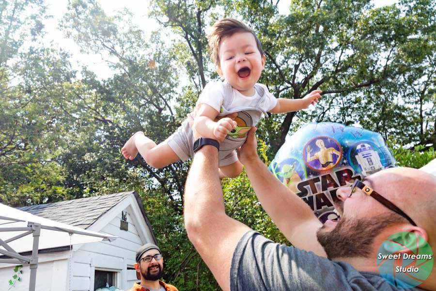 baby alexander first birthday party photography videograhy new jersey