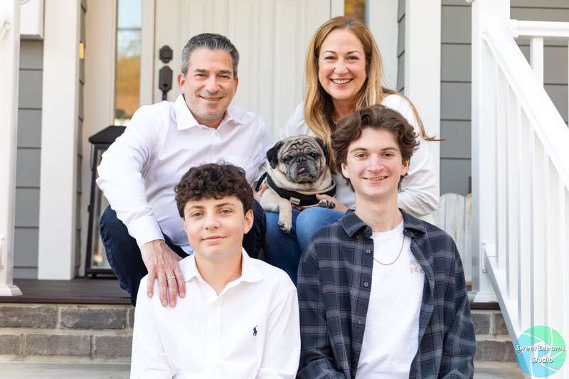 Cameron Best Bar Mitzvah Family Portrait Photography Livingston New Jersey