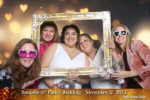 Photo Booth Rental Wedding Party Pam Danielle Coopers Riverview Trenton Nj