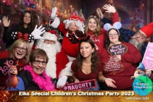 photo booth holiday christmas party rental nj
