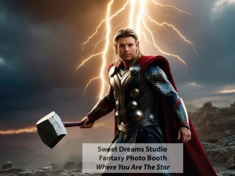 Thor Fantasy Photo Booth Party Rental New Jersey