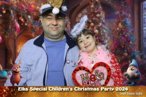 Photo Booth Elks Parsippany Nj Autism Special Children Christmas Party 15